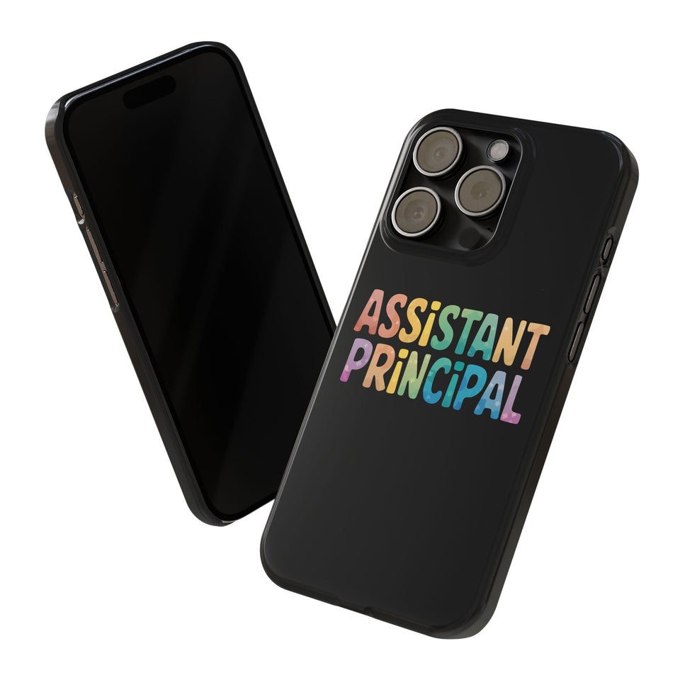 Premium Assistant Principal iPhone Case | Cute Assistant Principal Gifts Slim Phone Cases