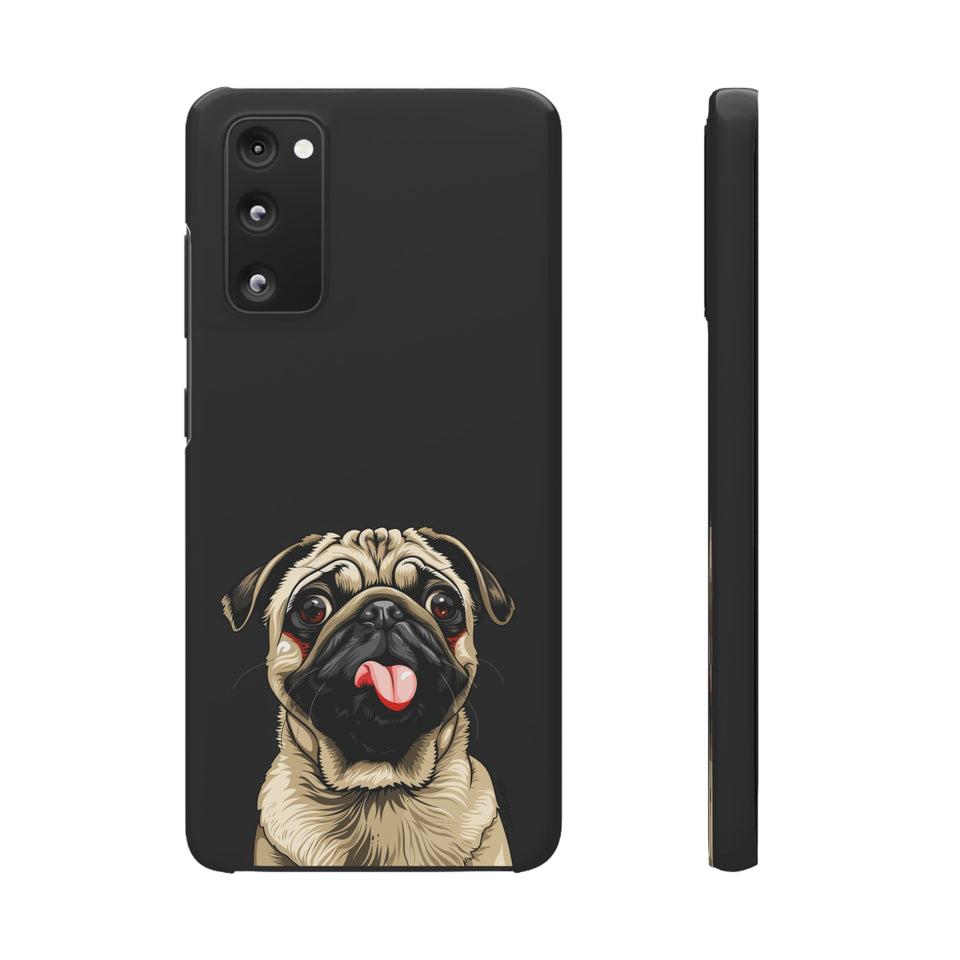 Pug Phone Case | I Love My Pug Phone Case | Pug iPhone & Samsung Galaxy Snap Cases