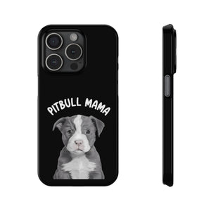 Premium Pitbull Mama iPhone Case | Pitbull Gifts Slim Phone Cases Premium Pitbull Mama iPhone Case | Pitbull Gifts Slim Phone Cases