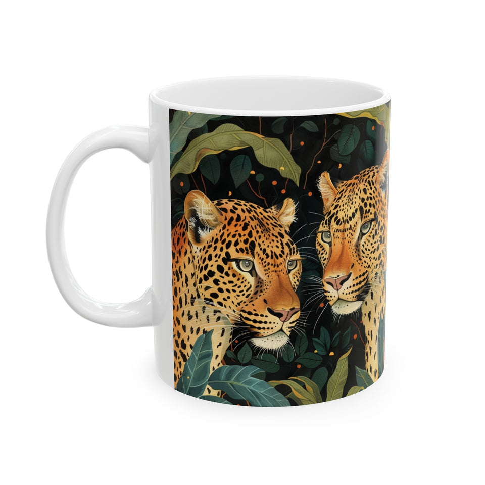 Leopard Mug | Leopard Gifts For Leopard Lovers | Leopard Presents | Leopard Ceramic Mug 11oz