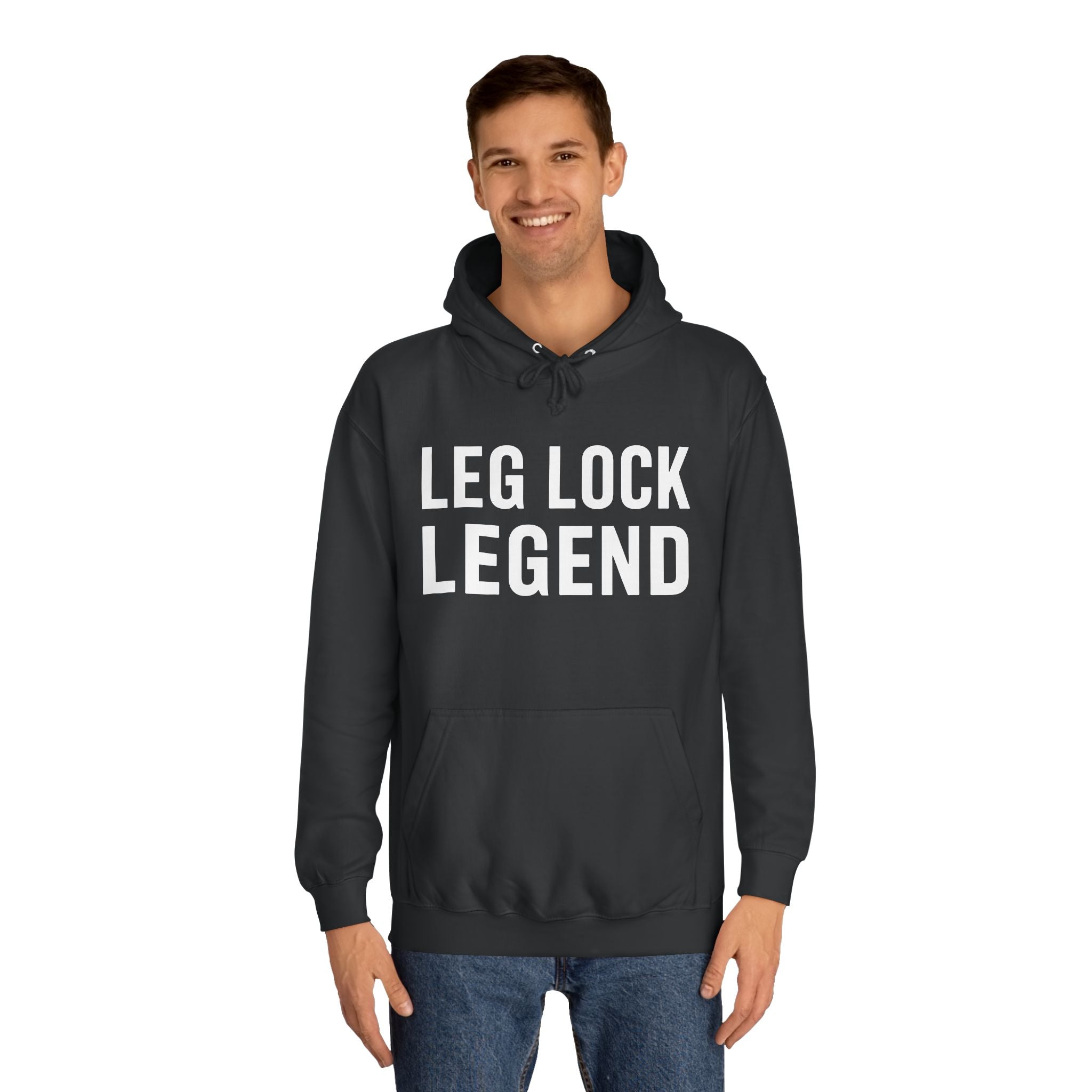 Leg Lock Legend BJJ Unisex College Hoodie | Brazilian Jiu Jitsu Gift Hoodie Main image