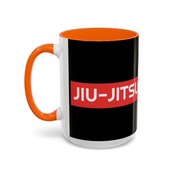 Brazilian Jiu Jitsu Surpassing | BJJ Accent Coffee Mug