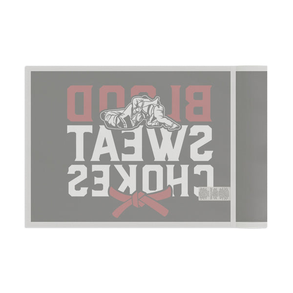 Brazilian Jiu Jitsu Blood Sweat Chokes Flag Banner | BJJ Flag
