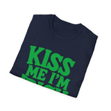 Kiss Me I'm Irish Ireland Graphic T-Shirt — St. Patrick's Day Irish Pride Tee Kiss Me I'm Irish Ireland Graphic T-Shirt — St. Patrick's Day Irish Pride Tee