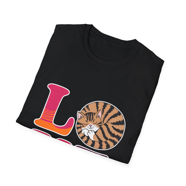 Love Cats Cat Shirt | Cat Gift | Unisex Cat T Shirt