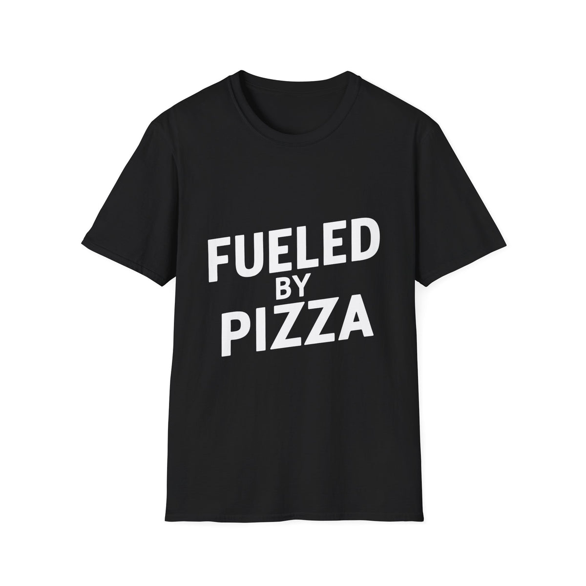 Fueled By Pizza Shirt | Pizza Gifts | Pizza Unisex T-Shirt