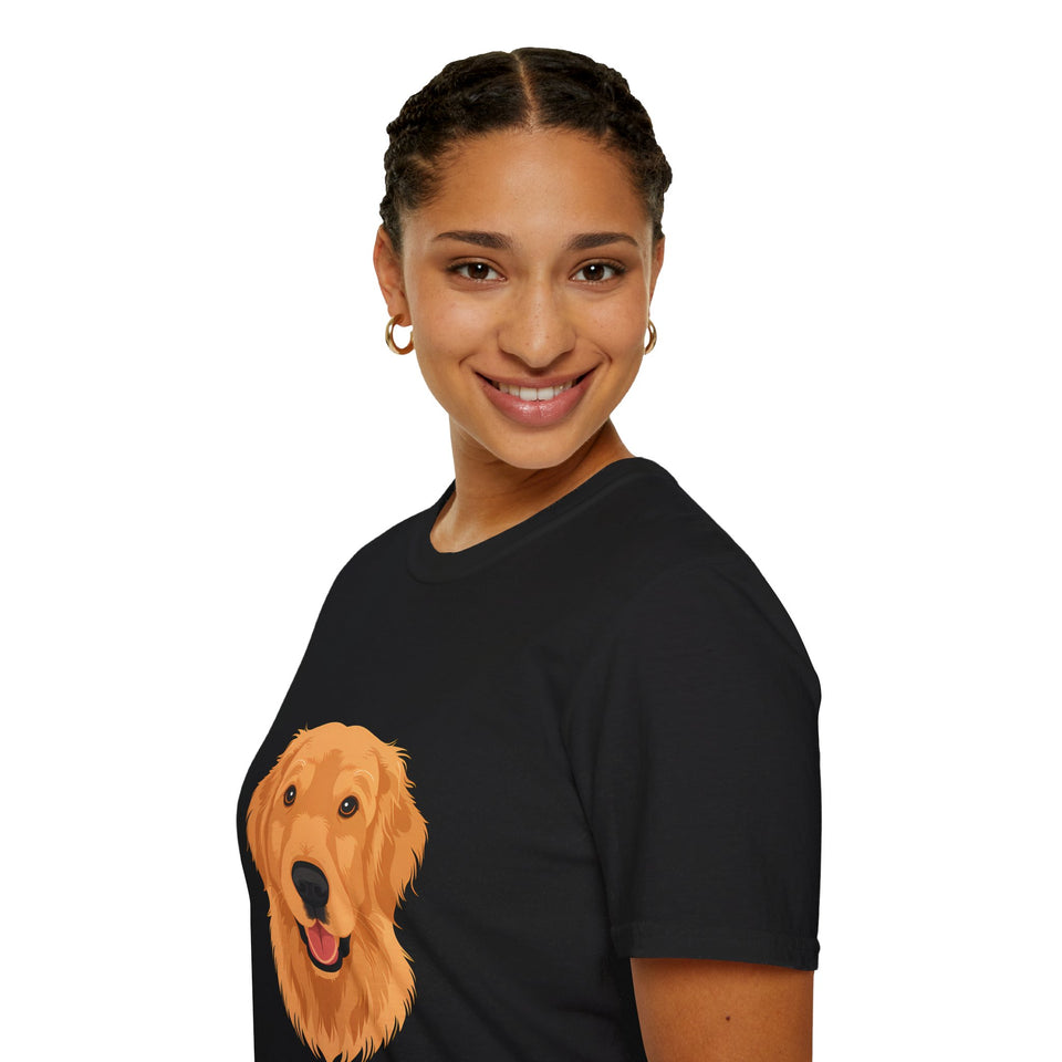 Cute Golden Retriever Shirt | Golden Retriever Gifts | Unisex Golden Retriever T Shirt