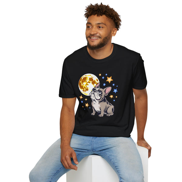 French Bulldog Howling at the Moon T-Shirt