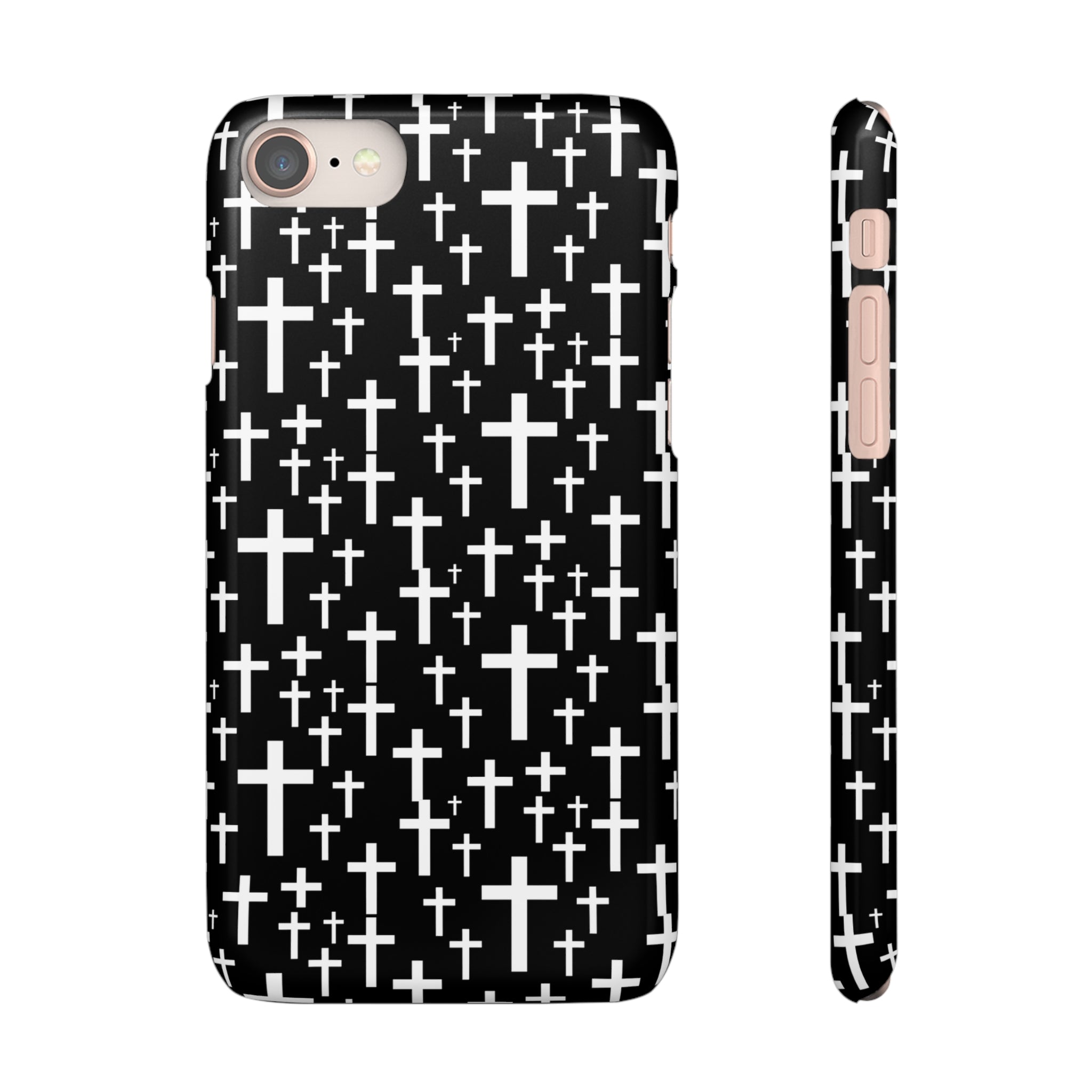 Faith In Jesus iPhone Christian Religion Phone Case | Faith Cross Phone Case | Christian Cross iPhone & Samsung Galaxy Snap Cases Secondary image