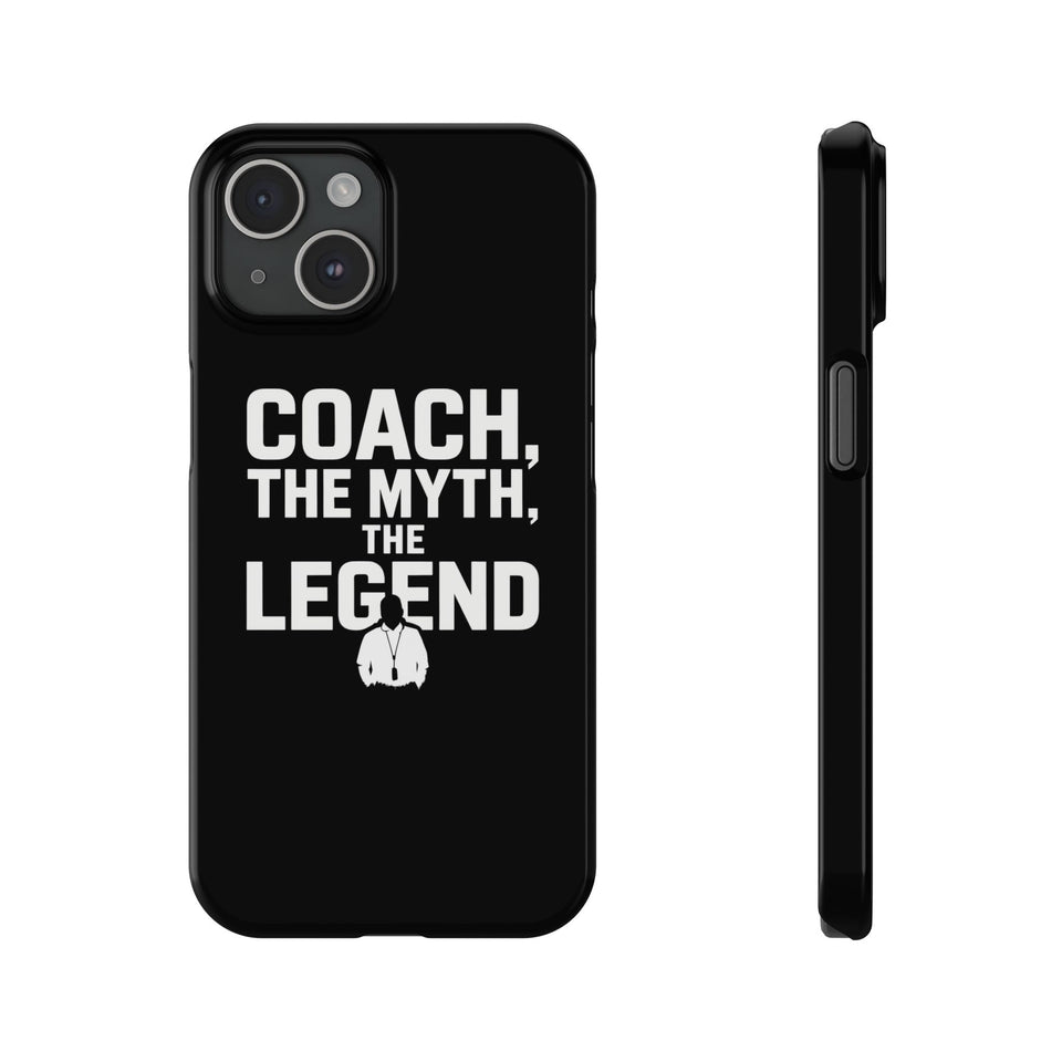 Premium Coach The Myth The Legend iPhone Case | Coach Gifts Slim Phone Cases