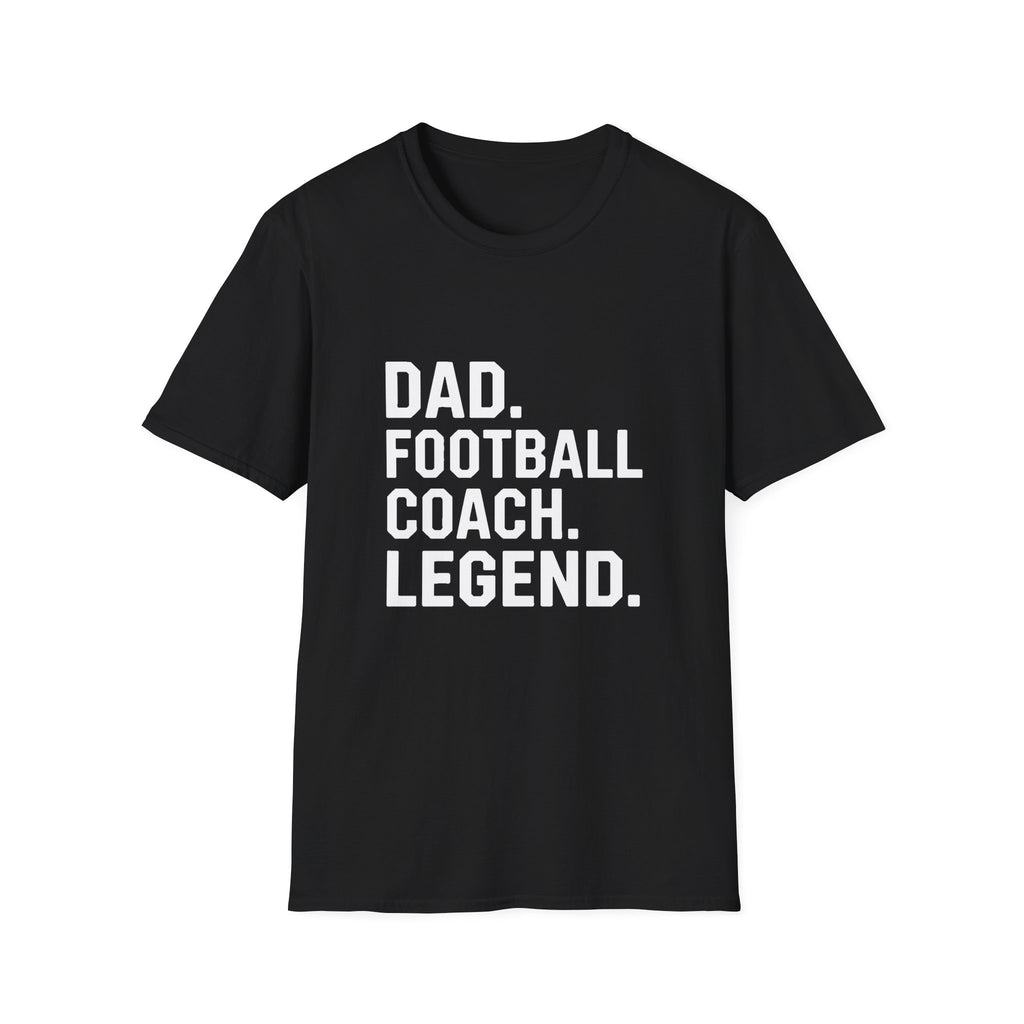 Dad Football Coach Legend Gift T-Shirt