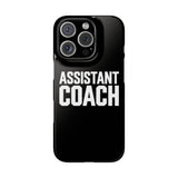 Premium Assistant Coach iPhone Case | Assistant Coach Gifts Slim Phone Cases Premium Assistant Coach iPhone Case | Assistant Coach Gifts Slim Phone Cases