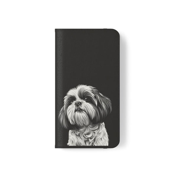 Shih Tzu Phone Case | Shih Tzu Wallet Phone Case | IPhone & Samsung Galaxy Shih Tzu Flip Cases