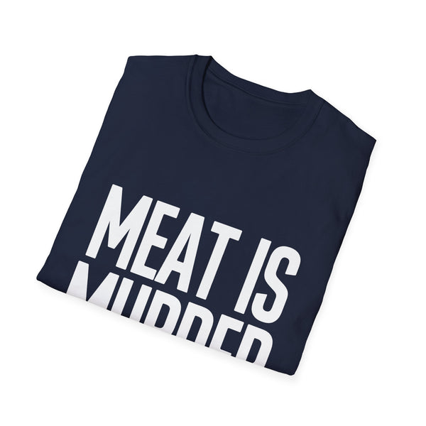 Meat Is Murder T-Shirt — Vegan/Protest Graphic Tee