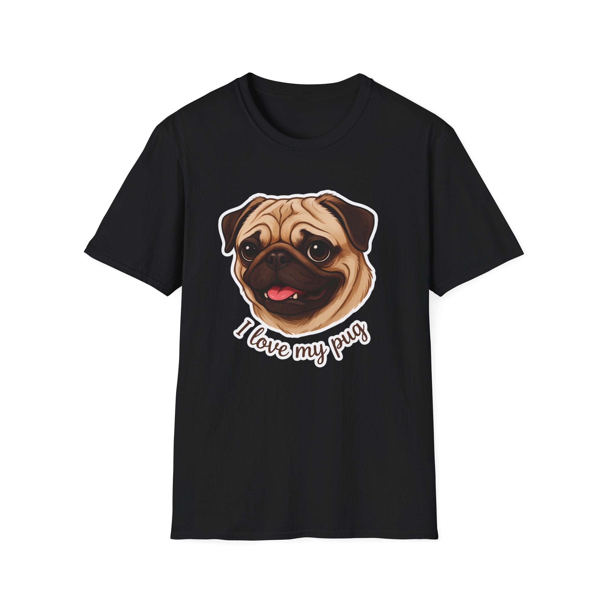I Love My Pug T-Shirt — Cute Pug Lover Tee