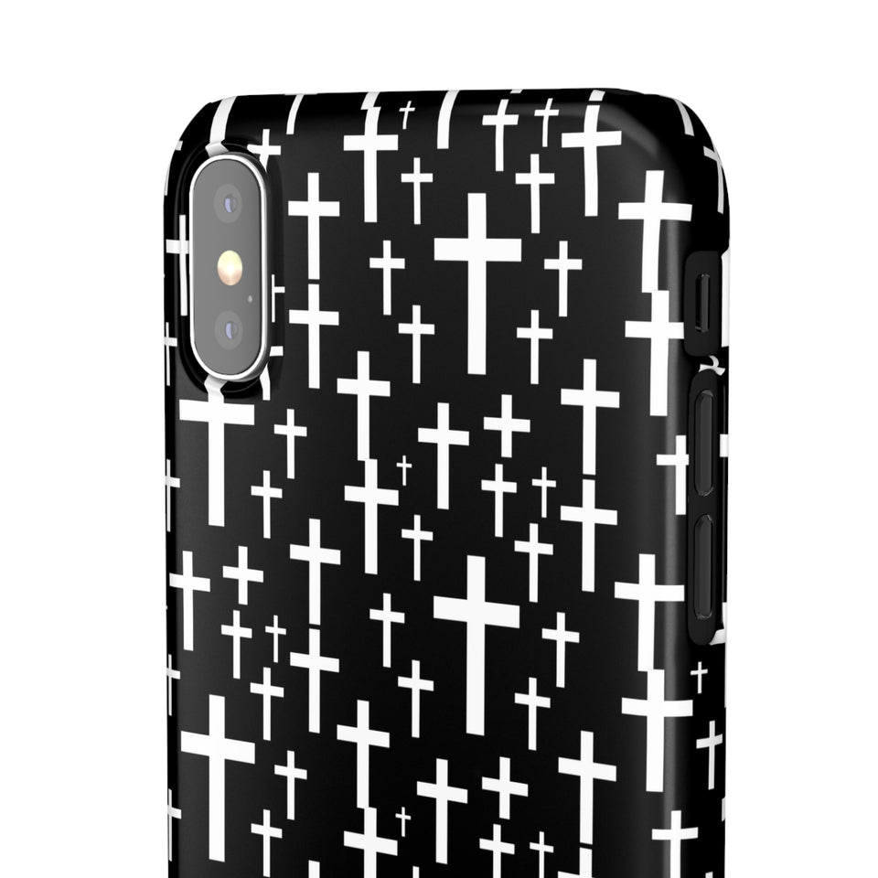 Faith In Jesus iPhone Christian Religion Phone Case | Faith Cross Phone Case | Christian Cross iPhone & Samsung Galaxy Snap Cases