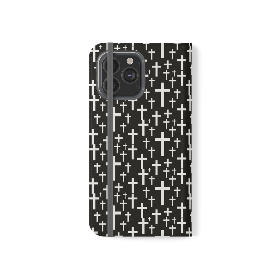 Faith Religion Jesus Cross Phone Case | Faith Religion Wallet Phone Case Gifts | IPhone & Samsung Galaxy Jesus Cross  Flip Cases