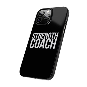 Premium Strength Coach iPhone Case | Strength Coach Gifts Slim Phone Cases Premium Strength Coach iPhone Case | Strength Coach Gifts Slim Phone Cases