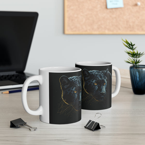 Panther Mug | Panther Coffee Mug | Cute Panther Gift | Panther Presents | Panther Mug 1 11oz