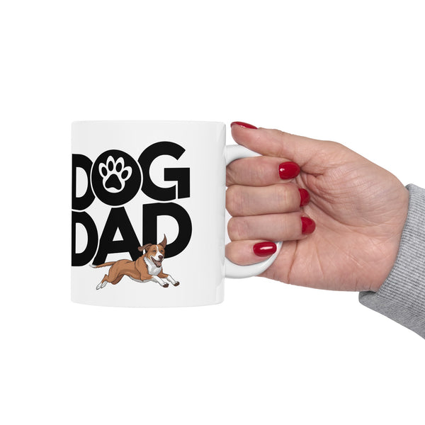 Dog Dad Mug White | Dog Dad Gift | Dog Dad Coffee Mug | Dog Dad Presents Mug 11oz
