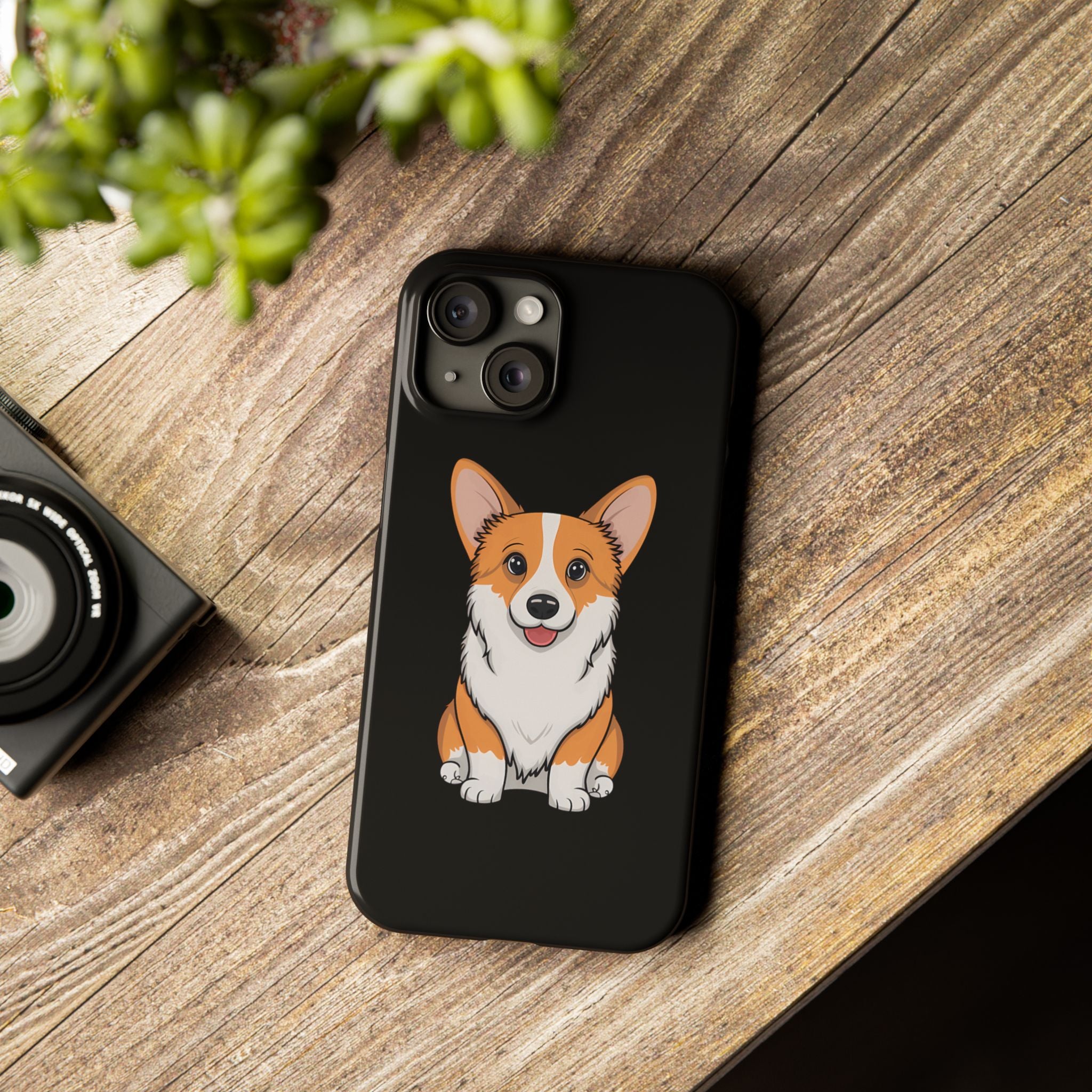 Cute Corgi Slim iPhone Case | Corgi Gift iPhone Case