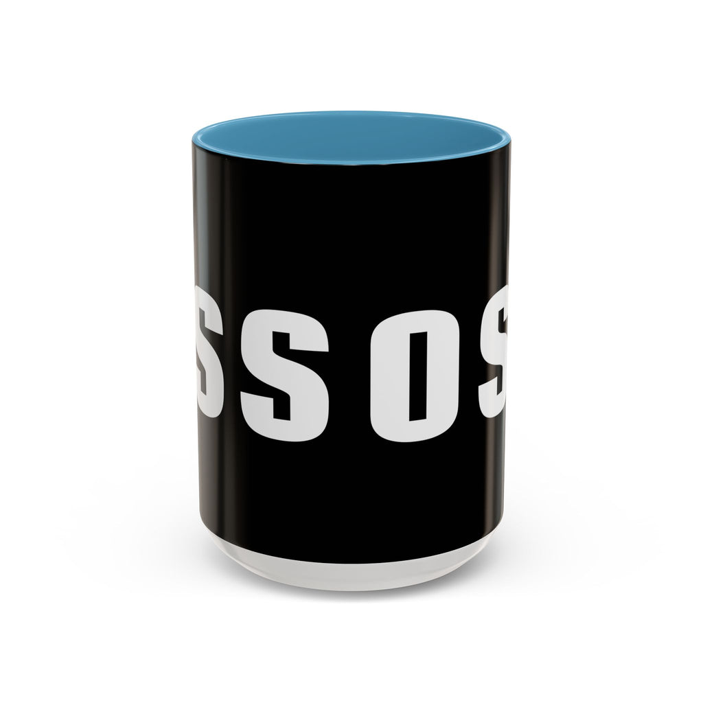 Brazilian Jiu Jitsu OSS | BJJ Accent Coffee Mug
