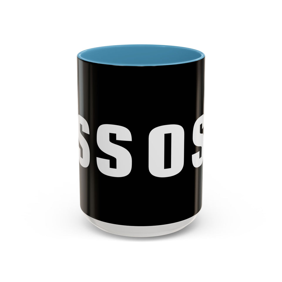 Brazilian Jiu Jitsu OSS | BJJ Accent Coffee Mug