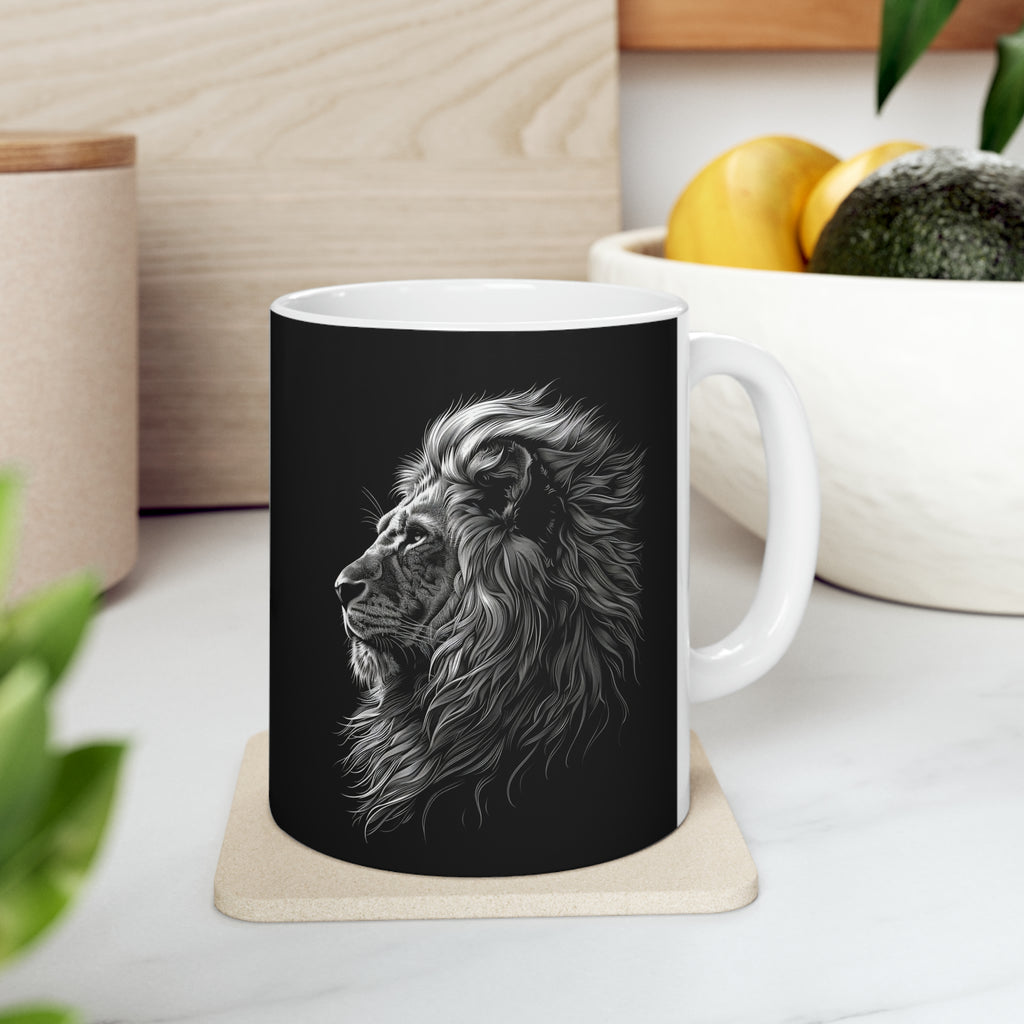 Lion Mug | Lion Coffee Mug | Cute Lion Gift | Lion Presents | Lion Mug 1 11oz