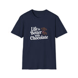 Life Is Better With Chocolate Labrador T-Shirt Life Is Better With Chocolate Labrador T-Shirt