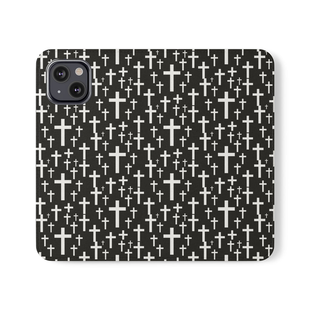 Faith Religion Jesus Cross Phone Case | Faith Religion Wallet Phone Case Gifts | IPhone & Samsung Galaxy Jesus Cross  Flip Cases