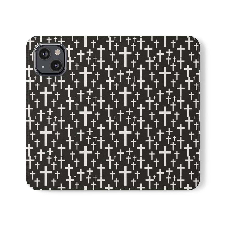 Faith Religion Jesus Cross Phone Case | Faith Religion Wallet Phone Case Gifts | IPhone & Samsung Galaxy Jesus Cross  Flip Cases