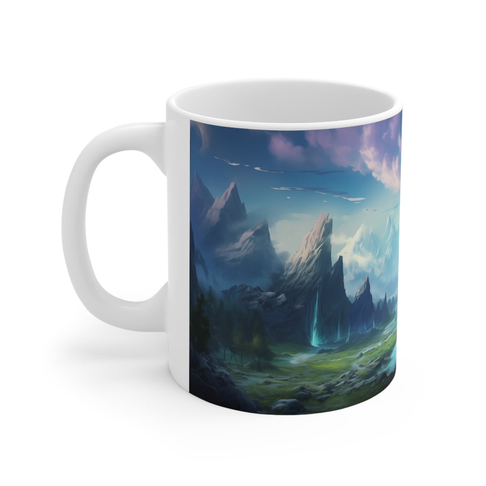 role playing game mug, fantasy mug, rpg mug, fantasy rpg coffee mug