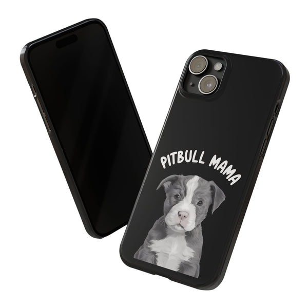 Premium Pitbull Mama iPhone Case | Pitbull Gifts Slim Phone Cases