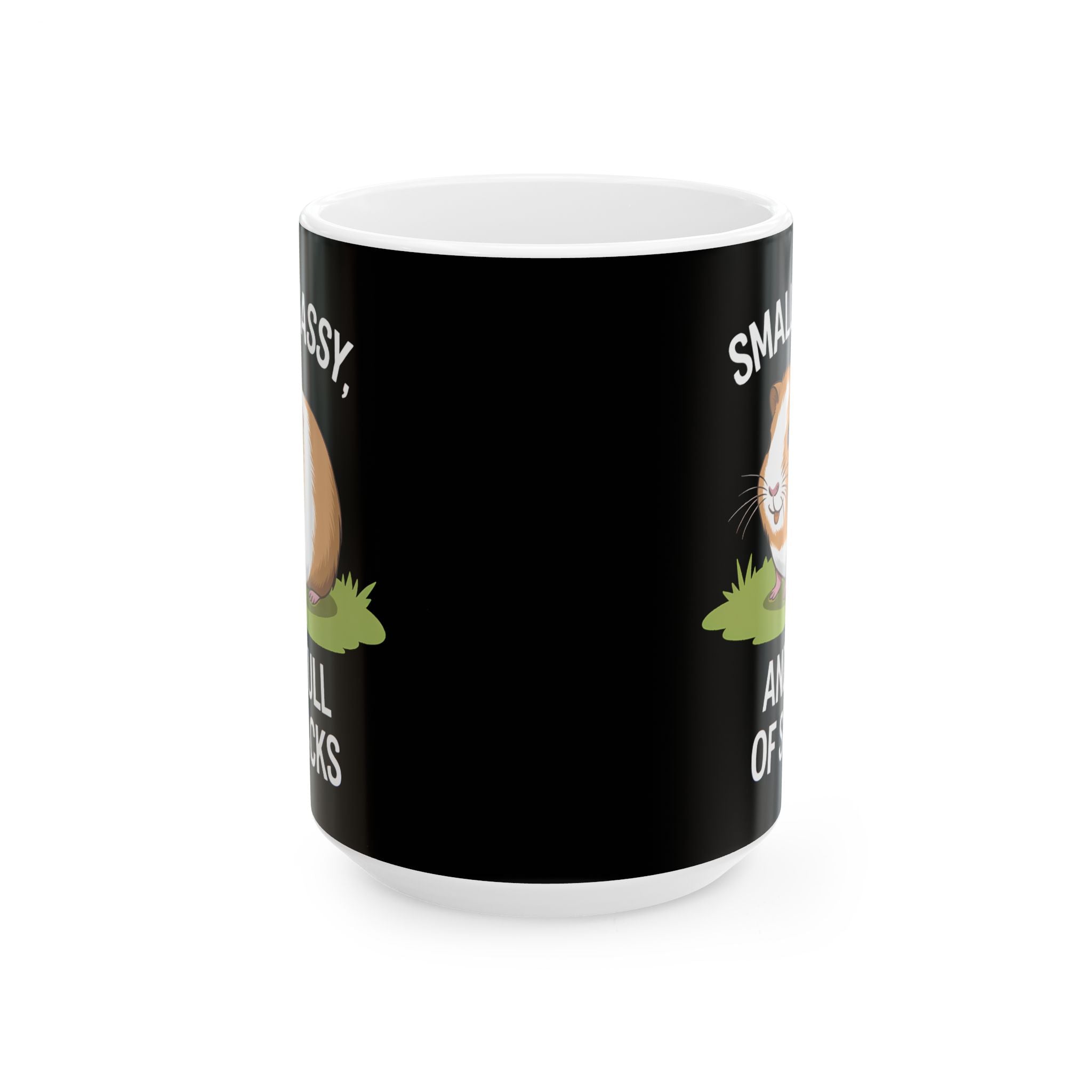 Guinea Pig Mug - Small, Sassy, and Full of Snacks Cute Guinea Pig Mug