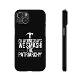Premium On Wednesdays We Smash The Patriarchy iPhone Case | Feminist Gifts Slim Phone Cases Premium On Wednesdays We Smash The Patriarchy iPhone Case | Feminist Gifts Slim Phone Cases