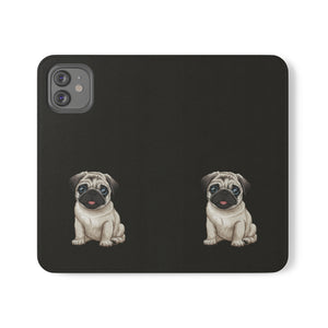 Pug iPhone & Samsung Wallet Phone Case | Pug Flip Cases Pug iPhone & Samsung Wallet Phone Case | Pug Flip Cases