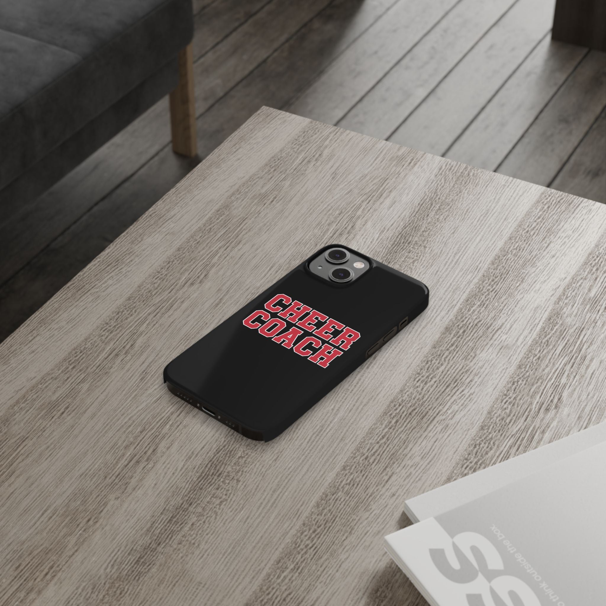 Premium Cheer Coach iPhone Case | Cheer Coach Gifts Slim Phone Cases