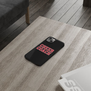 Premium Cheer Coach iPhone Case | Cheer Coach Gifts Slim Phone Cases Premium Cheer Coach iPhone Case | Cheer Coach Gifts Slim Phone Cases