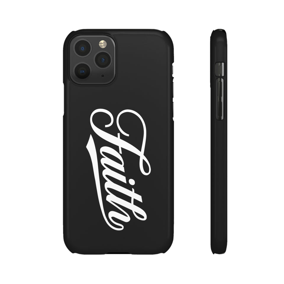 Faith In Jesus iPhone Christian Religion Phone Case | Jesus Faith Cross Phone Case | Faith Christian Cross iPhone & Samsung Galaxy Snap Cases