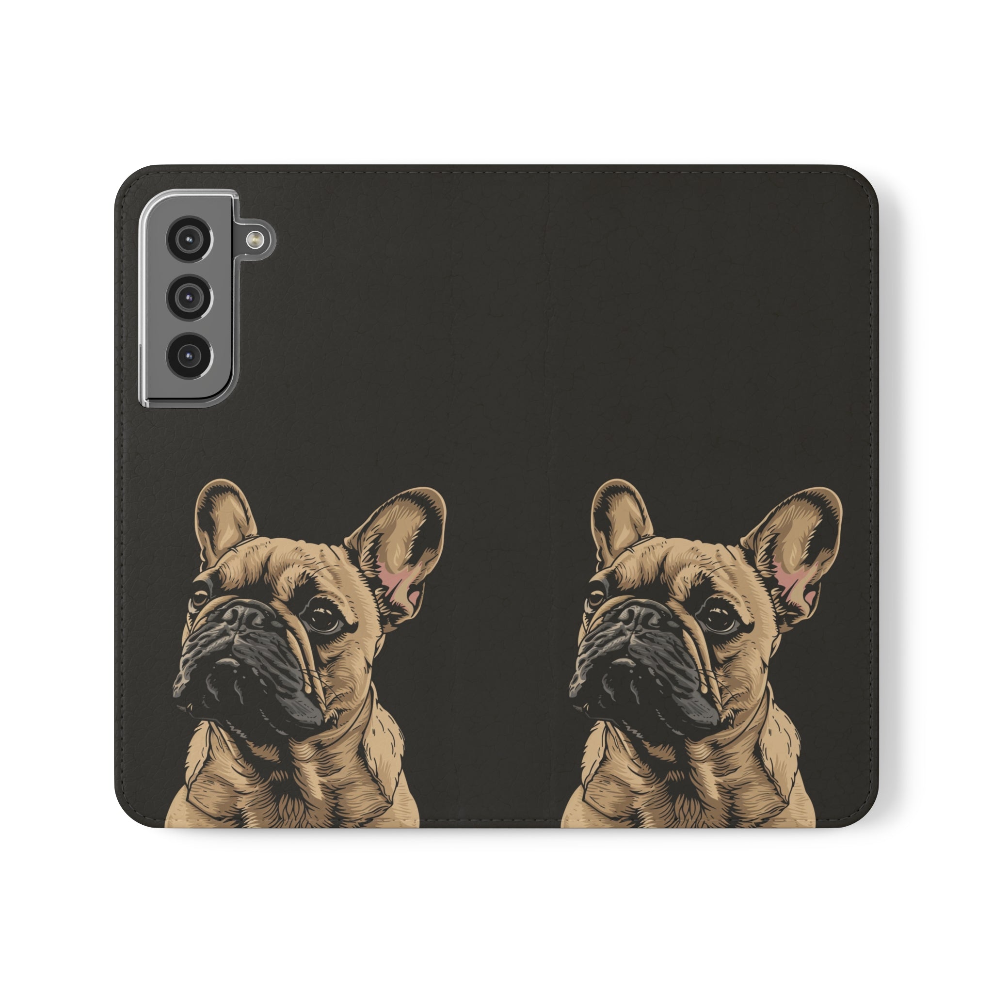 French Bulldog Phone Case | I Love My Frenchie Wallet Phone Case Gifts | IPhone & Samsung Galaxy French Bulldog Flip Cases