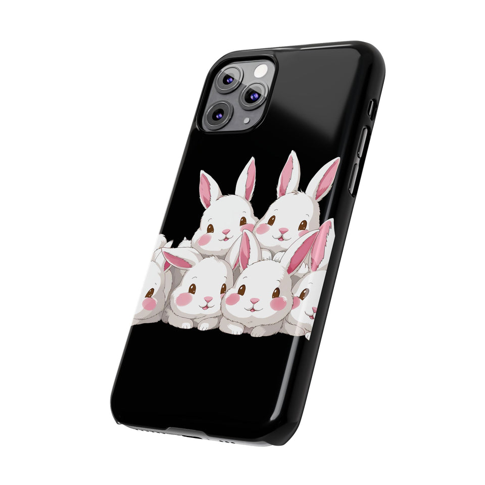Premium Cute Rabbit iPhone Case | Rabbit Gifts Slim Phone Cases