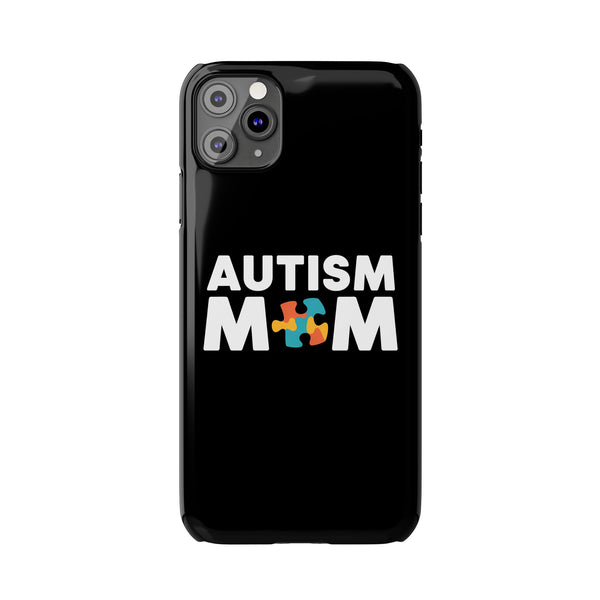 Premium Autism Mom iPhone Case | Mother Autism Awareness Slim Phone Cases