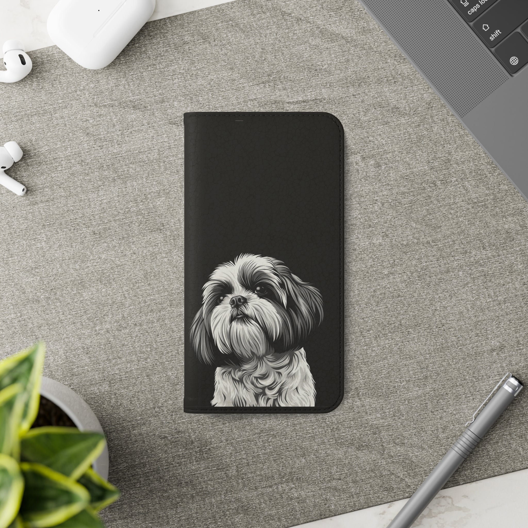 Shih Tzu Phone Case | Shih Tzu Wallet Phone Case | IPhone & Samsung Galaxy Shih Tzu Flip Cases