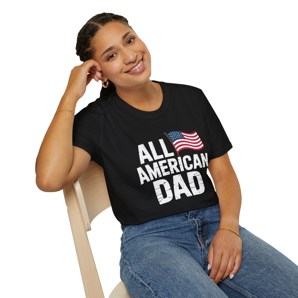 All American Dad T-Shirt Coach Dad Shirt