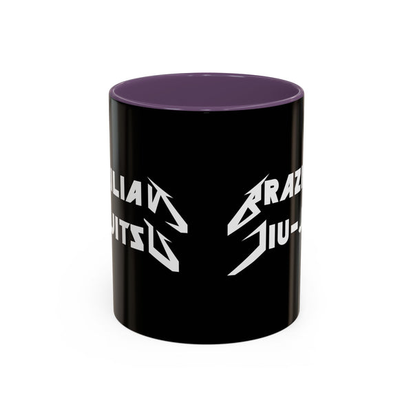 Brazilian Jiu Jitsu Metal | BJJ Accent Coffee Mug