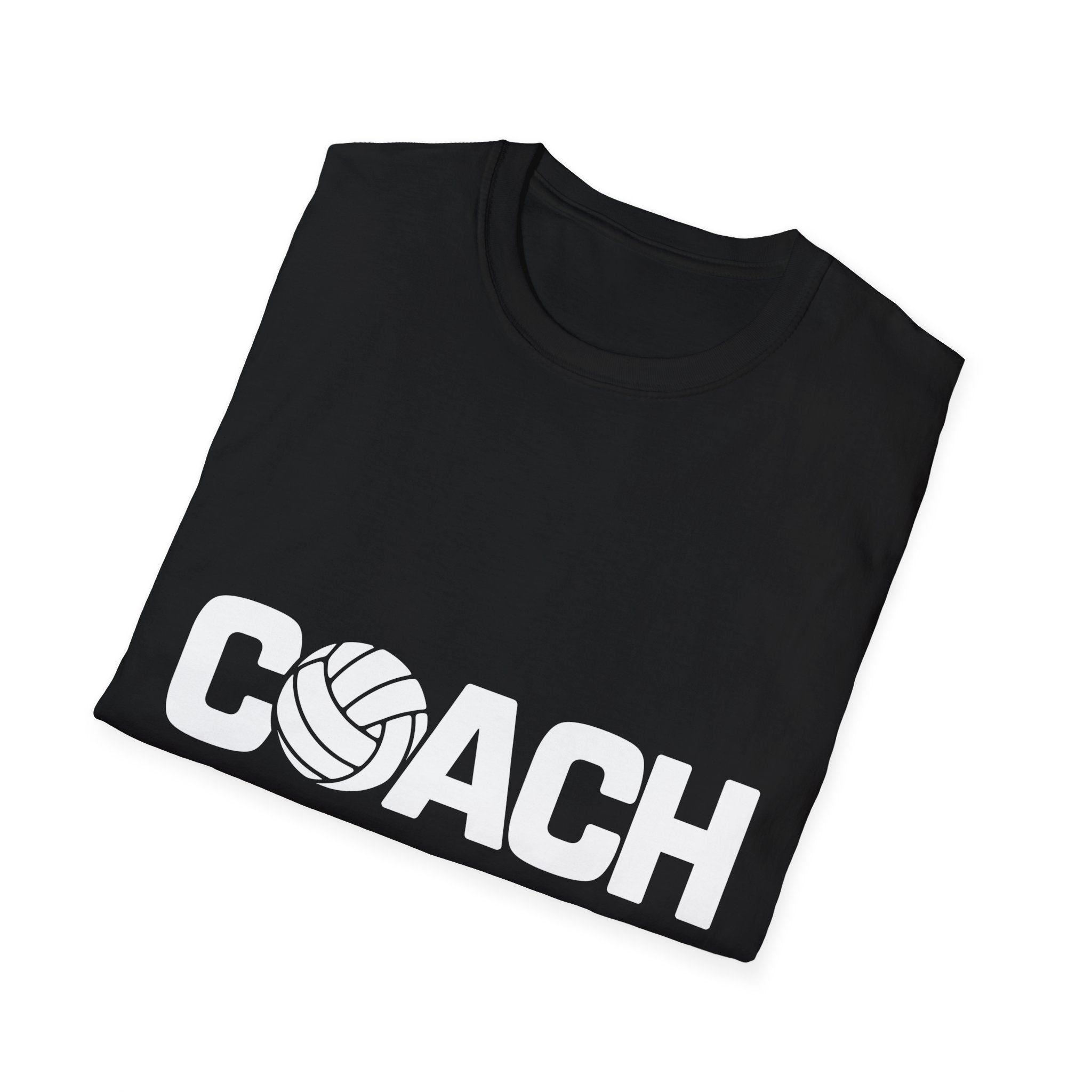 Volleyball Coach T-Shirt | Volleyball Gifts Unisex Coach T-Shirt