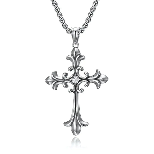 Brilliant Cross Pendant Necklace
