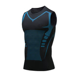 Men's Quick-Dry Slim Fit Workout Compression Shirt Vest Men's Quick-Dry Slim Fit Workout Compression Shirt Vest