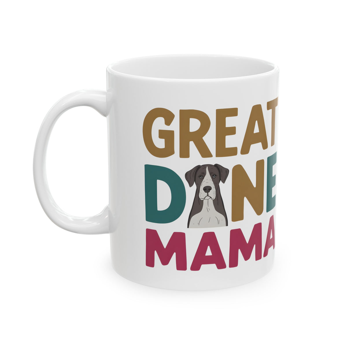 Great Dane Mama Mug 2 | Great Dane Gift | Great Dane Coffee Mug | Great Dane Gift Ideas Mug 11oz