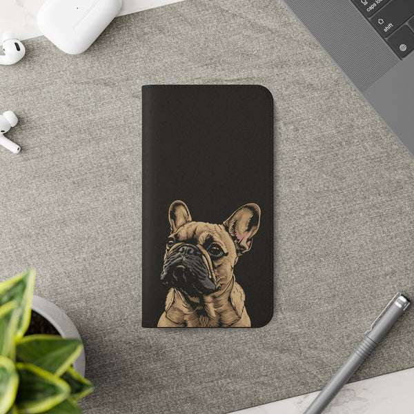 French Bulldog Phone Case | I Love My Frenchie Wallet Phone Case Gifts | IPhone & Samsung Galaxy French Bulldog Flip Cases